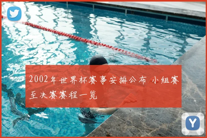 2002年世界杯赛事安排公布 小组赛至决赛赛程一览